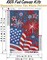 DIY 4th of July Diamond Painting Kits For Adults Patriotic,Diamond Art by Number Kit Celebrate American Flag Crystal Embroidery Beginner Arts Full Round Drill Crafts Home Wall Decor Gifts 12X16in